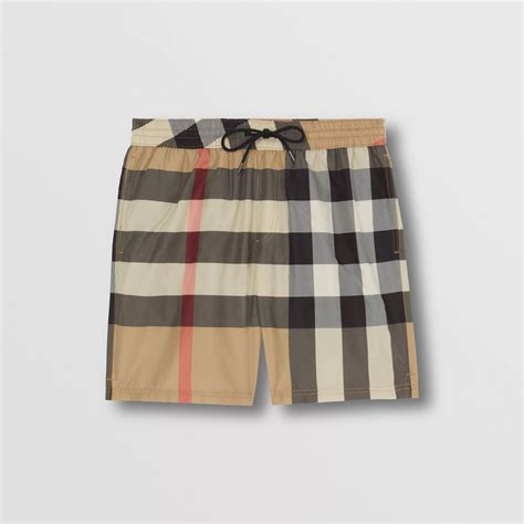 burberry swimming trunks|Burberry big check swim shorts.